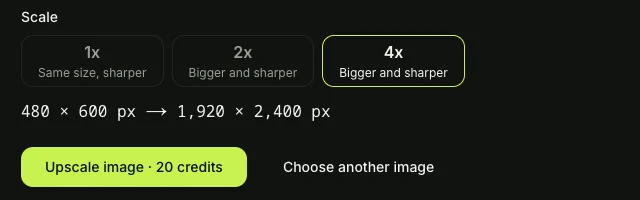 Preview Exact Pixel Sizes for 4K and 8K