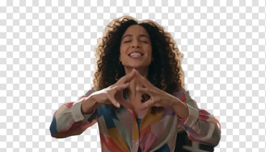 Stabilize Edges on Moving Hair and Hands — Background removed